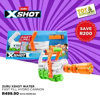 Toy Kingdom Zuru xshot water fast fill hydro cannon offer