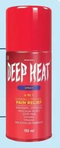 Alpha Pharm Deep Heat Spray offer