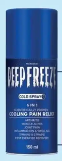 Alpha Pharm Deep Freeze Cold Spray offer