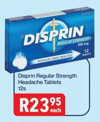 Alpha Pharm Disprin Regular Strength Headache Tablets offer