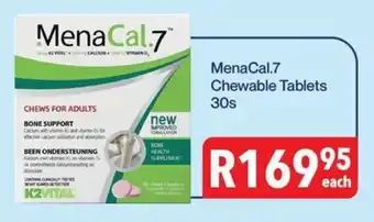 Alpha Pharm MenaCal.7 Chewable Tablets offer