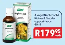 Alpha Pharm A.Vogel Nephrosolid Kidney & Bladder support drops offer