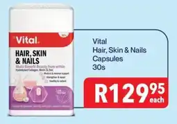 Alpha Pharm Vital Hair, Skin & Nails Capsules offer