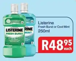 Alpha Pharm Listerine Fresh Burst or Cool Mint offer