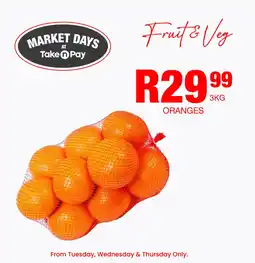 Take 'n Pay Oranges offer