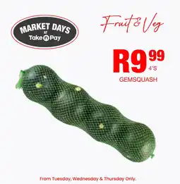 Take 'n Pay Gemsquash offer