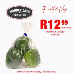 Take 'n Pay Prepack Green Pepper offer