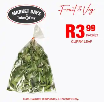 Take 'n Pay Curry Leaf offer