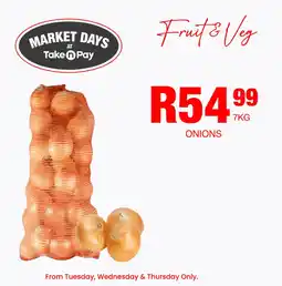 Take 'n Pay Onions offer