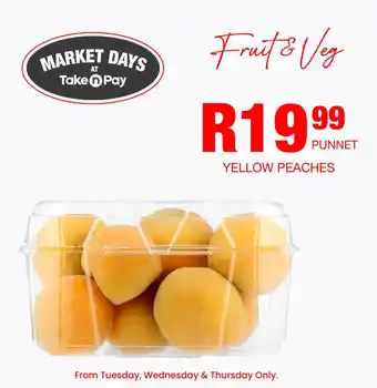 Take 'n Pay Yellow Peaches offer