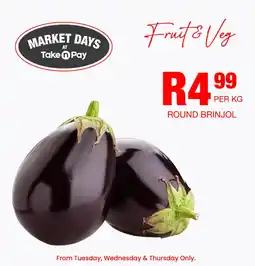 Take 'n Pay Round Brinjol offer