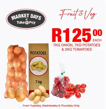 Take 'n Pay Onion, Potatoes & Tomatoes offer