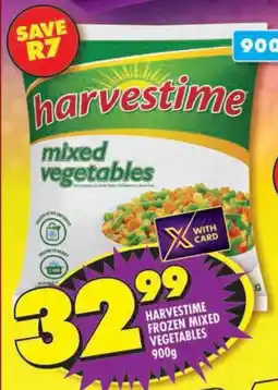 Shoprite Harvestime frozen mixed vegetables offer