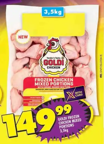 Shoprite Goldi frozen chicken mixed portions offer