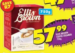 Shoprite Ellis brown coffee creamer offer