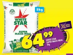 Shoprite White star super maize meal offer