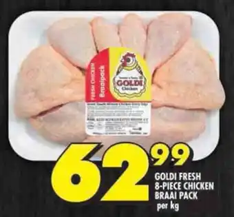 Shoprite Goldi fresh chicken braai pack offer