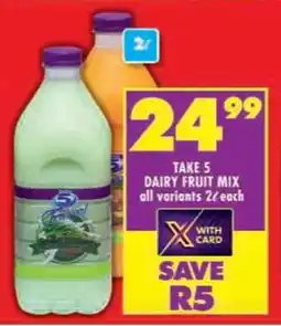 Shoprite Take 5 dairy fruit mix all variants offer