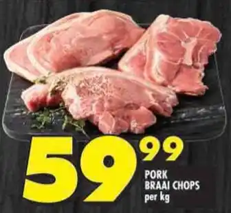 Shoprite Pork braai chops offer