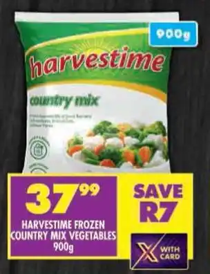 Shoprite Harvestime frozen country mix vegetables offer