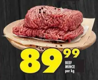 Shoprite Beef mince offer