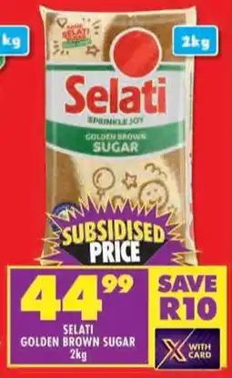 Shoprite Selati golden brown sugar offer