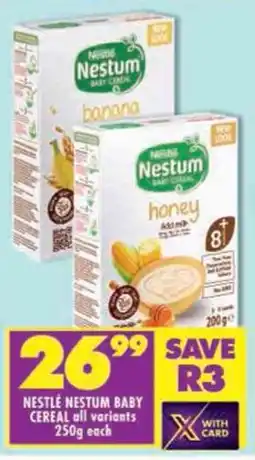 Shoprite Nestle nestum baby cereal all variants offer