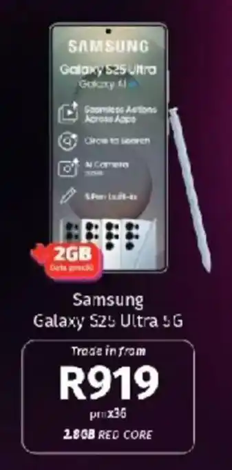 Vodacom Samsung Galaxy S25 Ultra 5G offer