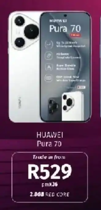 Vodacom HUAWEI Pura 70 offer