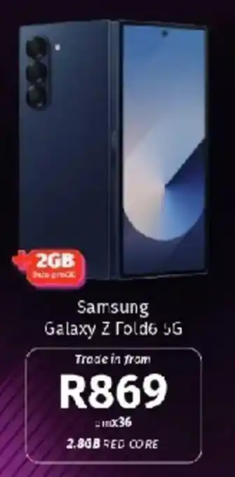 Vodacom Samsung Galaxy Z Fold6 5G offer