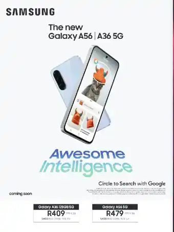 Vodacom SAMSUNG Galaxy A56 5G offer