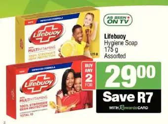 Spar Lifebuoy Hygiene Soap Assorted offer