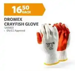 BUCO Dromex crayfish glove offer