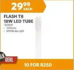 BUCO Flash T8 18w led tube offer