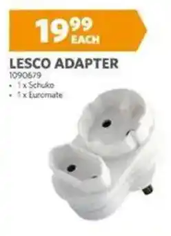 BUCO Lesco adapter offer