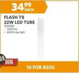 BUCO Flash T8 22w led tube offer