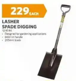 BUCO Lasher spade digging offer