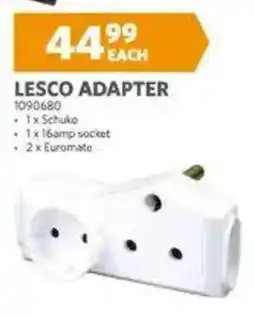 BUCO Lesco adapter offer