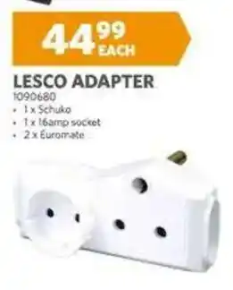 BUCO Lesco adapter offer