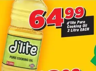 OK Grocer D'lite Pure Cooking Oil offer