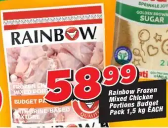 OK Grocer Rainbow Frozen Mixed Chicken Portions Budget Pack offer