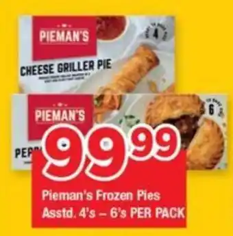 OK Grocer Pieman's Frozen Pies Asstd. offer