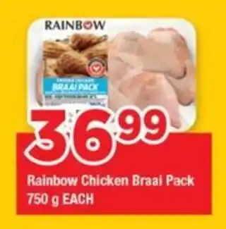 OK Grocer Rainbow Chicken Braai Pack offer