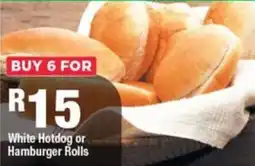 OK Grocer White Hotdog or Hamburger Rolls offer