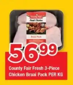 OK Grocer County Fair Fresh Chicken Braai Pack offer