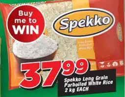 OK Grocer Spekko Long Grain Parboiled White Rice offer