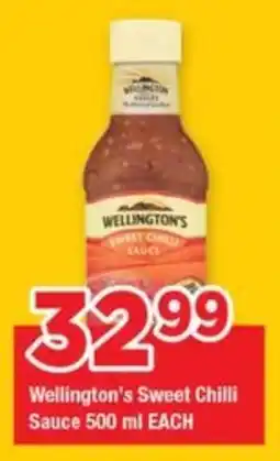 OK Grocer Wellington's Sweet Chilli Sauce offer