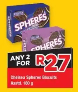 OK Grocer Chelsea Spheres Biscuits Asstd. offer