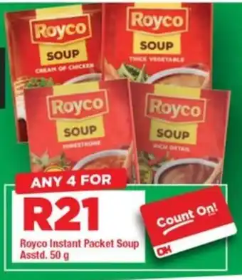 OK Grocer Royco Instant Packet Soup Asstd. offer