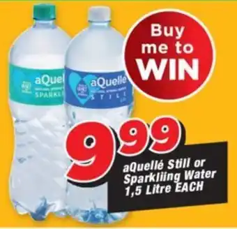 OK Grocer aQuellé Still or Sparkling Water offer